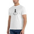 thumbnail image 4 of Acoustic Guitar Men'S Basic Short Sleeve T-Shirt White X-Large, 4 of 5