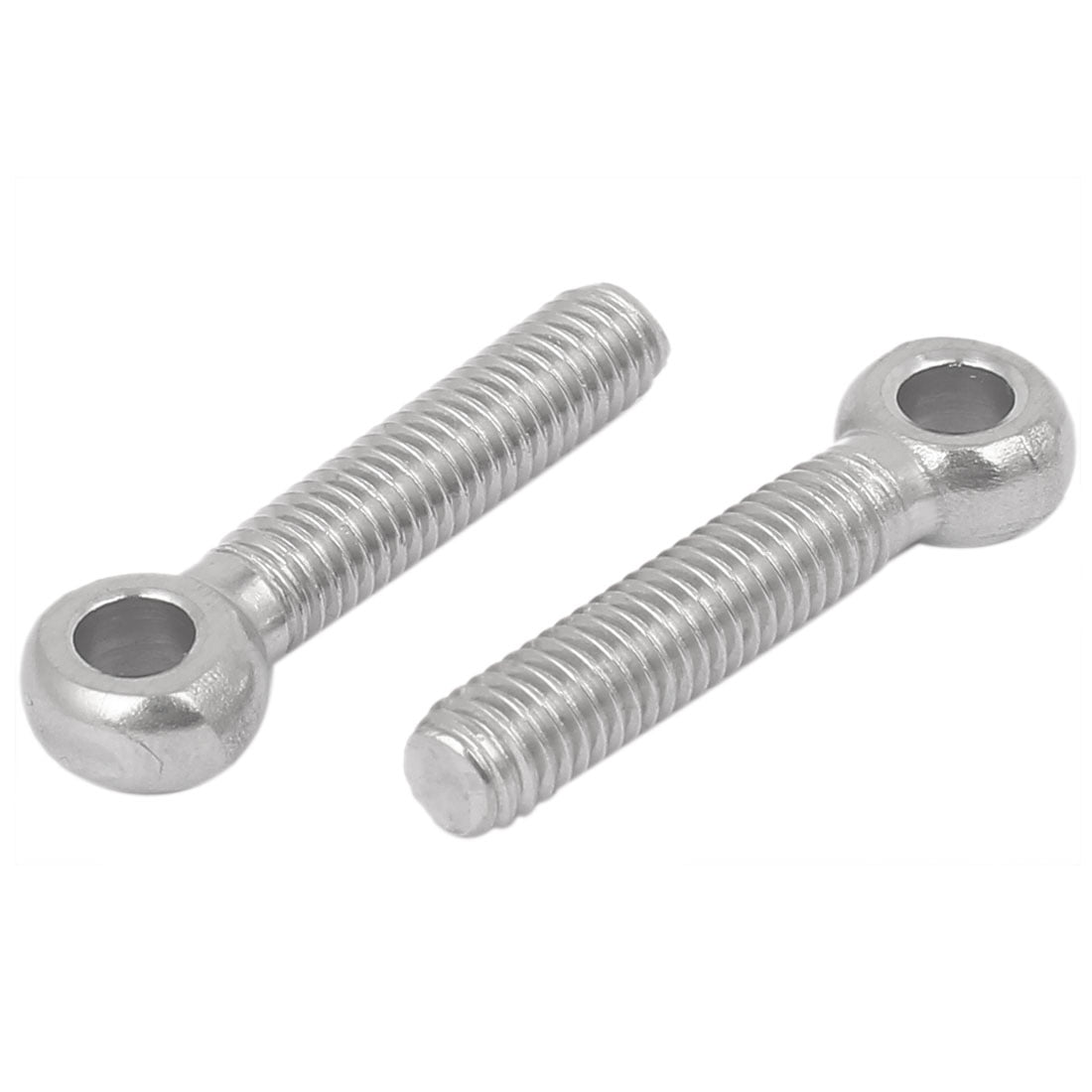 uxcell M5 x 25mm 304 Stainless Steel Machine Shoulder Lift Eye Bolt Rigging 4pcs 