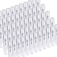 thumbnail image 1 of Paquete de 60 minibotellas de plástico transparente de 3 ml con atomizador de perfume lindo vacío para limpieza, viajes, aceites esenciales, perfumes., 1 of 5