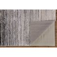 thumbnail image 5 of 5' X 8' Black And Dark Gray Abstract Stain Resistant Area Rug, 5 of 10