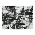 thumbnail image 5 of ONETECH  Black and White Decorations Tapestry, Old Grunge Style Abstract Art Brushstrokes Chaos Image, Wall Hanging for Bedroom Living Room Dorm,White Black and Grey, 5 of 6
