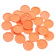 thumbnail image 1 of Contadores de fichas de Moneda de juego Zulema 24 Piezas Naranja, 1 of 8