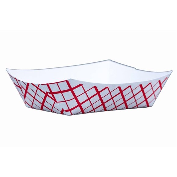 Bandeja para comida Southern Champion Tray Southland de 1/2 libra, caja roja 1000