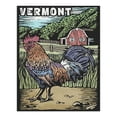 thumbnail image 2 of Vermont, Scratchboard, Rooster (1000 Piece Puzzle, Size 19x27, Challenging Jigsaw Puzzle for Adults and Family, Made in USA), 2 of 4