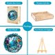 thumbnail image 5 of Puzzle de madera Jigfoxy Visual Ocean, 100 piezas, de madera, para adultos, 5 of 7