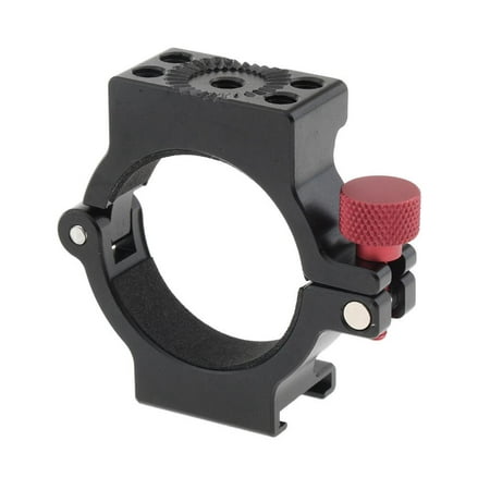 Image of Clamp with Cold Shoe for Smooth 4 Gimbal Stabilizer Applied to Microphone