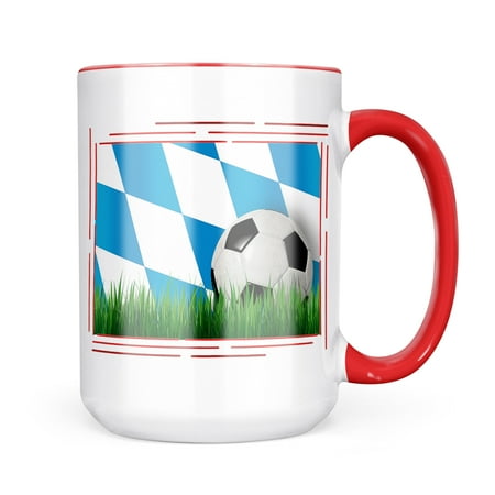 

Neonblond Soccer Team Flag Bayern region Germany Mug gift for Coffee Tea lovers