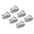 thumbnail image 3 of 50-Pack SUS304 Stainless Steel Solar Panel Cable Clips with 65Mn Spring Steel, 6-6.5mm Cable Diameter, 1.0-3.2mm Frame Thickness, 180° Parallel Routing, Tool-Free Installation for Home PV Modules,, 3 of 7