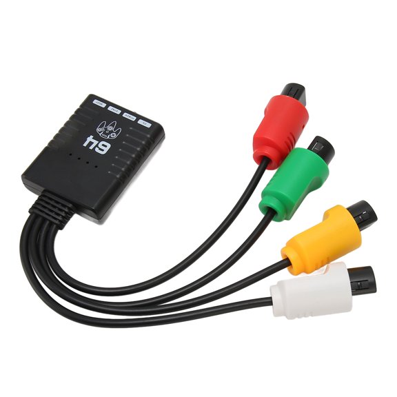 Adaptador convertidor inalámbrico para consola de juegos,Adaptador convertidor para consola de juegos Convertidor de mango inalámbrico Bluetooth para consola Convertidor de mango inalámbrico Bluetooth Salida de alta intensidad