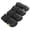 Black, variant on Rupoun Waterproof Reflective Dog Shoes for Large Dogs, Anti-Slip Paw Protectors for Hot Pavement, Winter Snow & Rain, Breathable Booties for Labradors & Huskies, Black, Size XL (6.7 in / 17 cm)