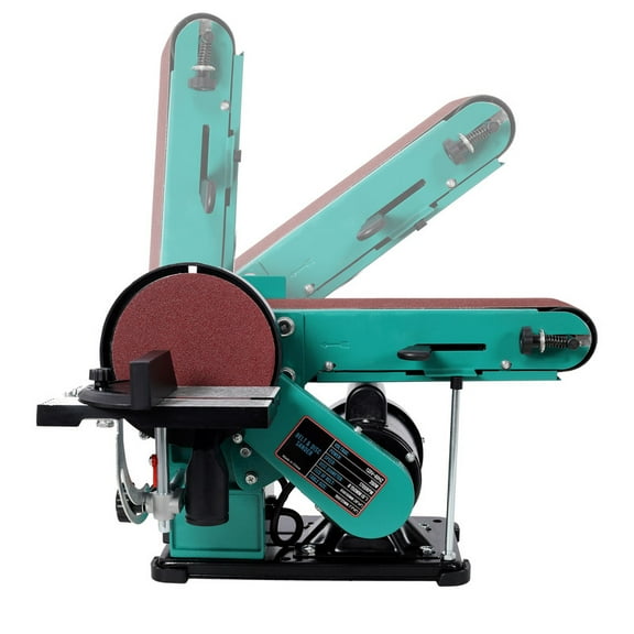 Benchtop Belt and Disc Sander, 4.5-Amp Belt & Disc Sander Combo, 4x36 in. Belt & 6 in. 120V/60Hz.