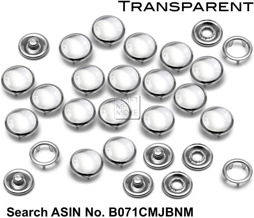 Snap Fastener Setting Tool for Pearl Snap Ring Fastener Buttons - Snaps NOT Included (Prong Snap Setter)