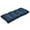 Dark Blue, variant on 40 Inch Classic Solid Color Bench Cushion with Ties, Super Soft Indoor Outdoor Rectangle Bench Seat Cushion Standard Size Foam Pad with Non-Slip Bottom - One Pad Only (Grey, 40x15x3in)
