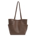 thumbnail image 2 of Bolso Hombro PU para Mujer Bolsos Vintage Cierre Cerrojo Hobo Elegante (), 2 of 7