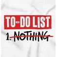 thumbnail image 2 of Lazy To Do List Chillin Relaxing Hoodie Sweatshirt Women Men Brisco Brands X, 2 of 6