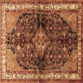 thumbnail image 1 of Ahgly Company Indoor Square Persian Brown Traditional Area Rugs, 8' Square, 1 of 4