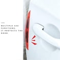 thumbnail image 4 of ziyahi Car Handle Reflective Strip Universal Handle Guard Scratch Protector Sticker Warning Decal, Red, 4 of 9