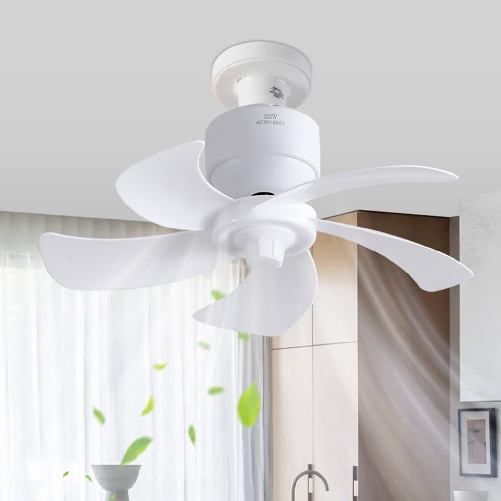Adjustment Speed Electric Fan E27 Thread Ceiling Fan for Indoor Room AC90-265V Cooling Fan Remote Control Chandelier Fan