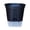B#Black, variant on JHyouerji Breathable Self Watering Flower Pot with Drain Tray 8x7x5 Inch White Side Vent Phalaenopsis Planter for Indoor Plants