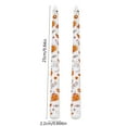 thumbnail image 3 of Uuiauoio 2 Pcs Fall Candles Halloween Decorative Candles Autumn Holiday Candlesticks for Dinner Table Home Fall Thanksgiving Party Decor, Soy Wax Printed Stick Candles, 3 of 6