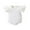 White, variant on Newborn Baby Girls Jumpsuit Infant Fly Sleeve Ruffles Solid Color Loose Fit Adorable Bodysuit Size 0 M-3 M