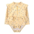 thumbnail image 3 of Carter's Child of Mine Baby Girl Rash Guard Swimsuit, One-Piece, Sizes 0/3-12 Months, 3 of 6