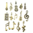 thumbnail image 1 of Shisuyan Pendentif Musical Alliage 70 Pcs 1.2x0.5in, 1 of 8