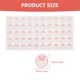 thumbnail image 2 of Not Dry Adhesive Label Sticker Paper for Decoration White 50 Sheets Self Adhesive Labels, 2 of 5