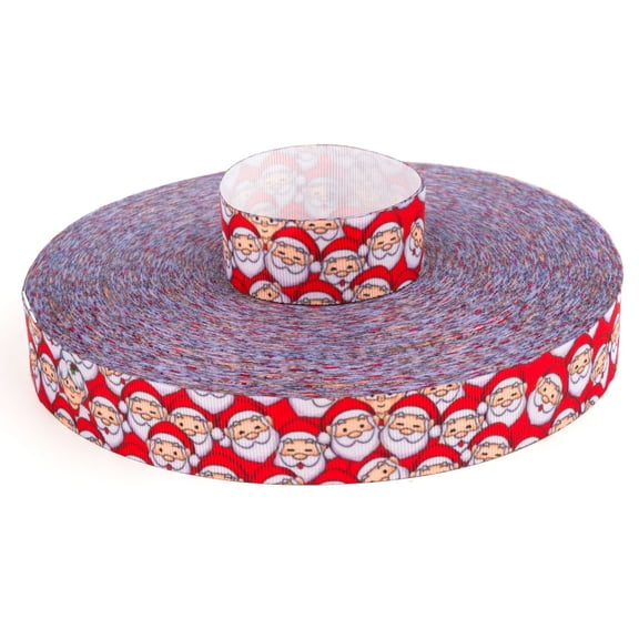 Country Brook Design® 5/8 inch Where's Merry Grosgrain Ribbon, 5 Yards