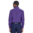 thumbnail image 3 of Harriton Men's Easy Blend™ Long-Sleeve Twill&nbsp;Shirt with&nbsp;Stain-Release - M500, 3 of 4
