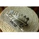 thumbnail image 5 of 1 Pair New European Leaf Curtain Tiebacks Curtain Holdbacks Decorative Wall Hooks Hanger for Drapes Linen Holder Window Treatment Hardware, Bronze, 5 of 5