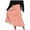 Orange, variant on Hurxie Women's Polka Dots Midi Skirt Low Waist Flowy Skirts Sky Blue,S