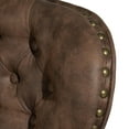 thumbnail image 5 of Hillsdale Mid-City 26" Wood Contemporary Counter Stool in Chocolate, 5 of 8