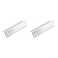 thumbnail image 4 of yingyy 1/2/3 Stainless Steel Barbecue Meat Rib Rack Steak Skewer Stand Home Non-Stick Heating-resistant Grill BBQ Accessories 2PCS, 4 of 6