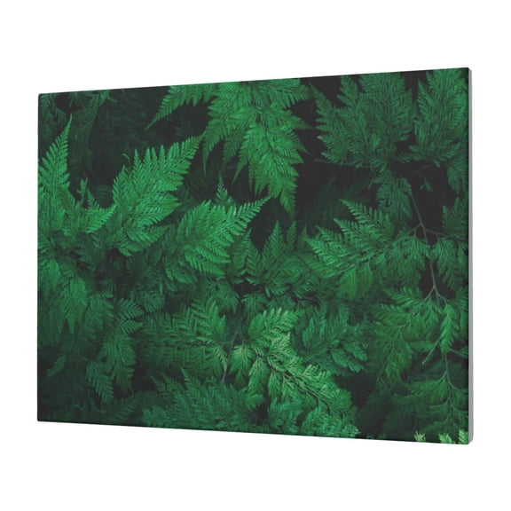 Logiee Green Leave Fern Print Canvas Wall Art,Canvas Picture Prints with Frame, Wall Art Decorative,Canvas Decorative,Suitable for Living Room Bedroom Office Room 30x40