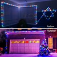 thumbnail image 5 of Morttic Christmas String Lights, Waterproof 40ft 100 LED 8 Mode Battery Powered Rope Lights with Remote for Home Garden Party Xmas New Year Decor, 5 of 6