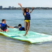 Aqua Lily Pad Original Floating Foam Island Bundle with Nylon Storage Bag