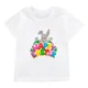 thumbnail image 4 of Nueva camiseta de algodón con diseño de huevos de Pascua para niños y hermanos, ropa para niños con bonito conejito, camiseta para bebé niño o niña, 4 of 5