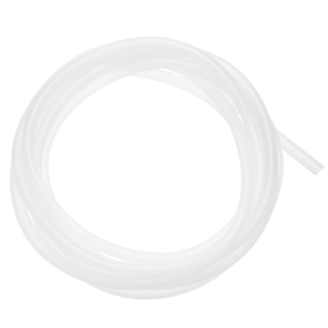 Tubería de silicona Uxcell, 1/4 de pulgada (6 mm) ID x 3/8 de pulgada (10 mm) OD, tubo de vacío de goma de silicona, 11 pies (3.5 m) manguera de agua de alta temperatura