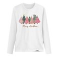 thumbnail image 3 of Birdeem Mode Femmes Décontracté Manches Longues Imprimé Col Rond T-Shirt Ample Blouse Tops, 3 of 12