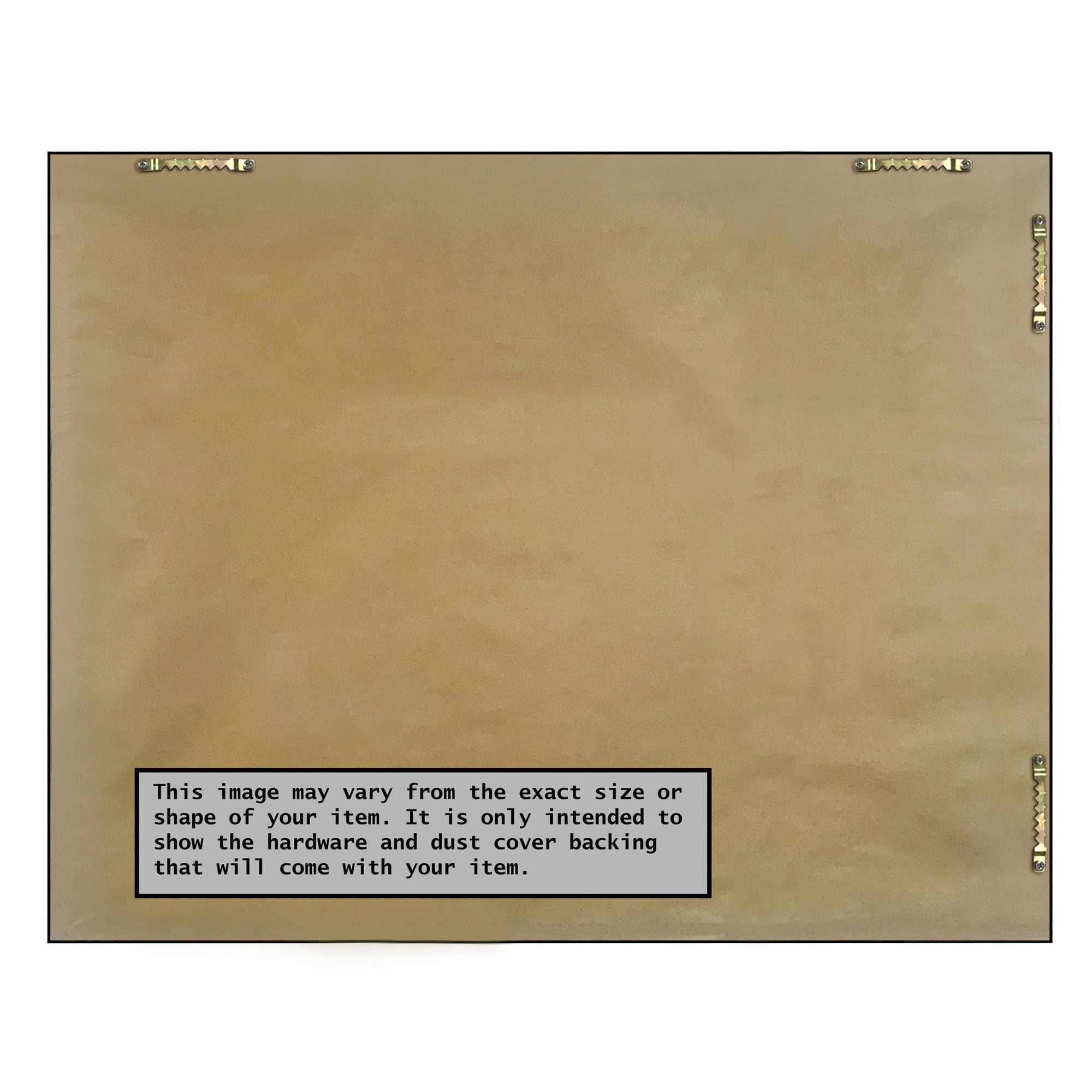 Amanti Art Natural Cork Board Wood Framed Craftsman White Bulletin Board 33 in. x 25 in.