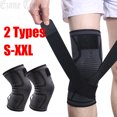 thumbnail image 2 of 2Pcs Knee Sleeve Compression Brace Support For Sport Joint Pain Arthritis Relief, 2 of 12