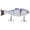 Glimmer Bone, variant on Bucca Brand Bull Shad Swimbait Matte Shad