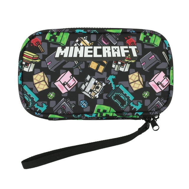 Minecraft Creatures Organisateur Technologique Noir 4”