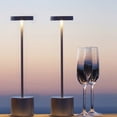 thumbnail image 2 of Alician Cordless Table Lamp Usb Rechargeable Led Portable Battery Powered Three-color Stepless Dimming Small Table Light, 2 of 9