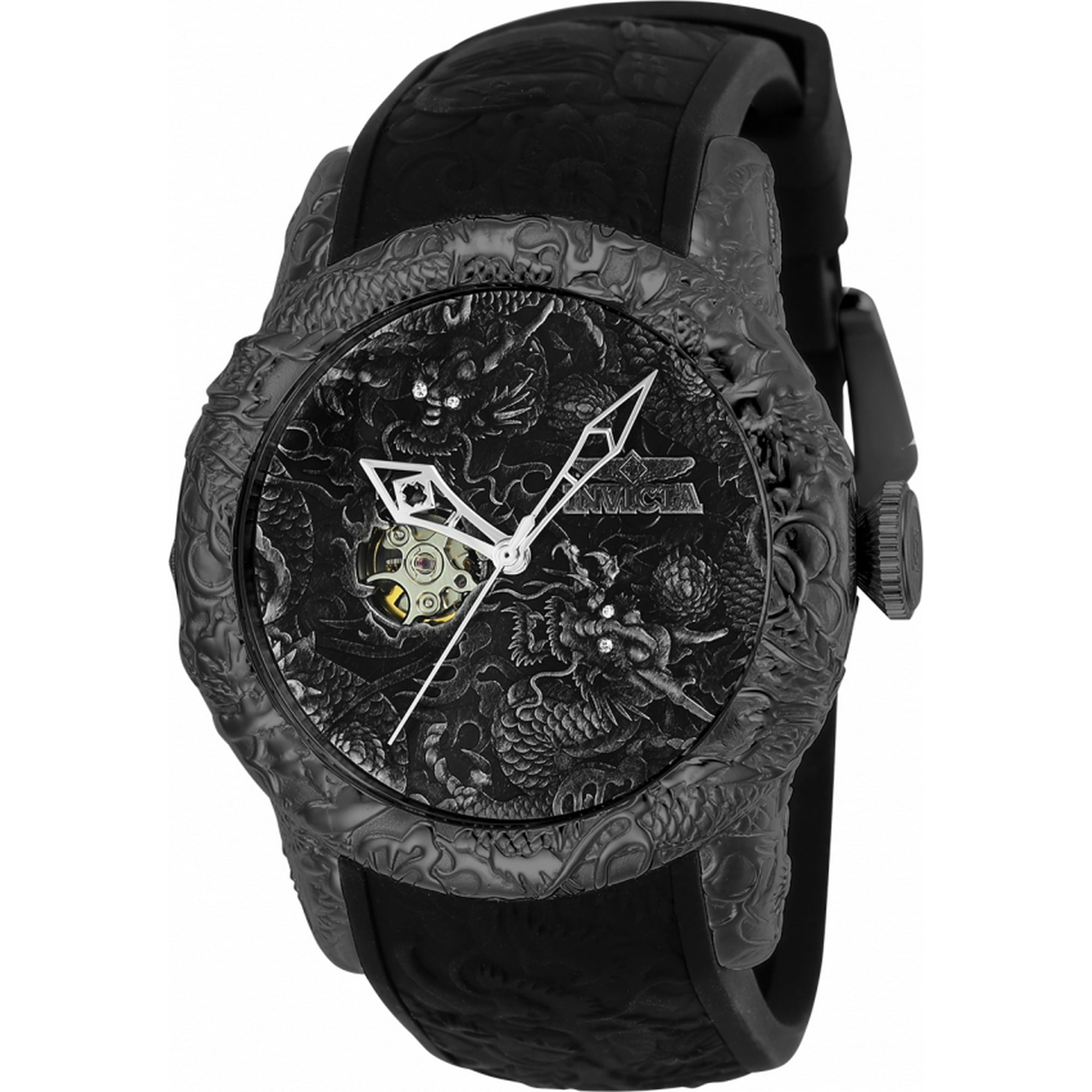 Invicta s1 rally chronograph black dial men's watch hotsell