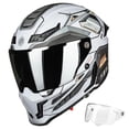 thumbnail image 1 of Casco de moto ILM MF509 Cyborg Grey integral DOT ECE, 1 of 6