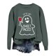 thumbnail image 1 of Sudadera con capucha de fantasma de Halloween para mujer, Let's Get Sheet Faced, divertida sudadera con gráfico de vino, rosa, 1 of 4