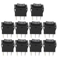 thumbnail image 2 of Interruptor basculante Nikou KCD1 10 piezas Mini Pin cuadrado O OFF, 2 of 9