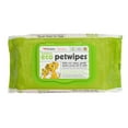 thumbnail image 1 of Petkin Bamboo Eco Petwipes, 80 Wipes, 1 of 1